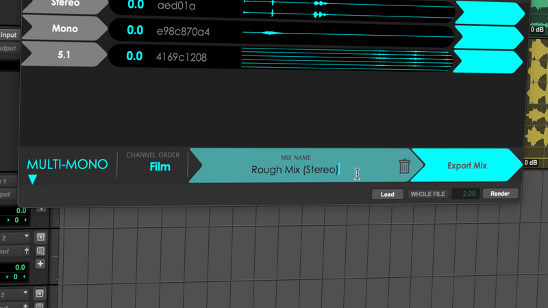 Name before export