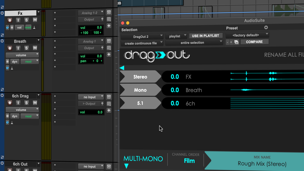 DragOut understands