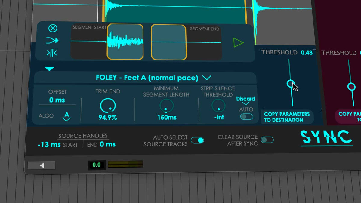 Fine-tune your audio selection